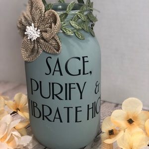 Sage Mason Jar